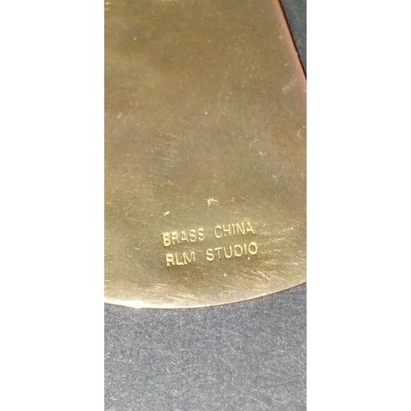 Robert Lee Morris Modernist Mixed Metal Pendant Sterling Silver and Brass - RLM - Picture 4 of 6